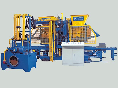 銀馬 廠家直銷全自動免燒磚機 QFT4-15小型免燒磚機 免燒磚機廠家