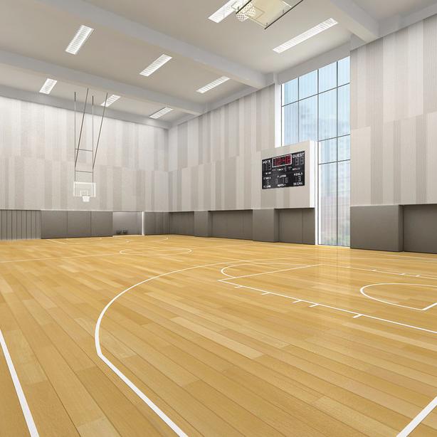 躍輝木業  籃球木地板      正宗廠家籃球木地板實木地板價格表 實木運動地板